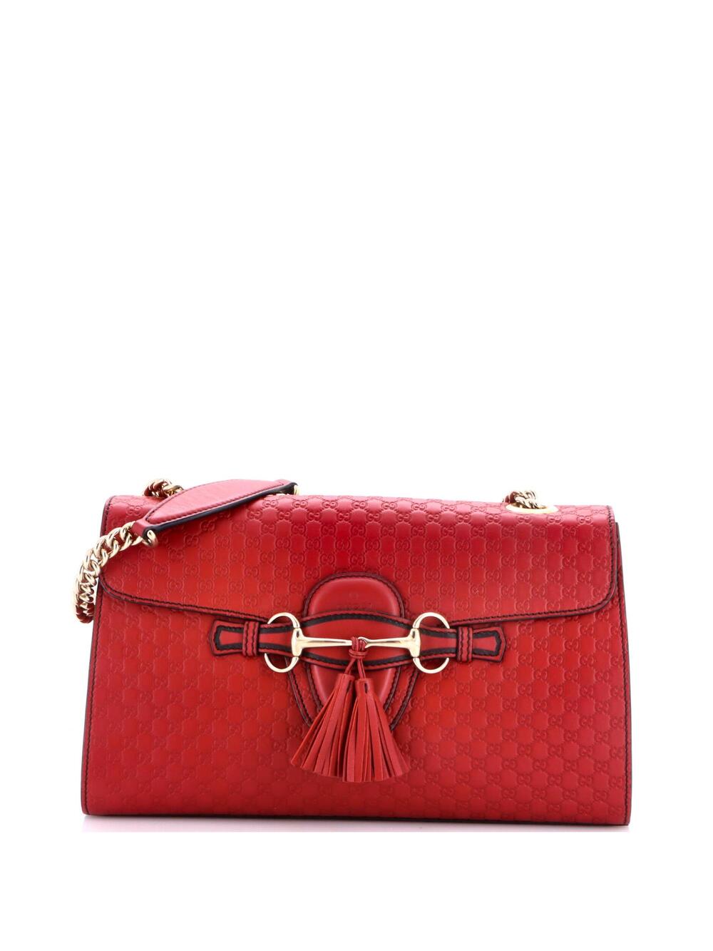 Emily Chain Flap Bag Microguccissima #368935G12B